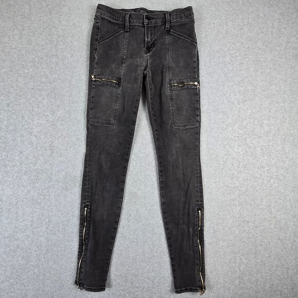 J Brand Jeans Womens Size 26 Kassidy Grey Cascade - Picture 2 of 16